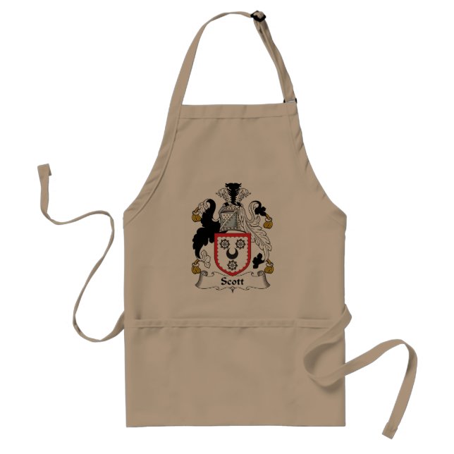 Scott Family Crest Standard Apron (Front)