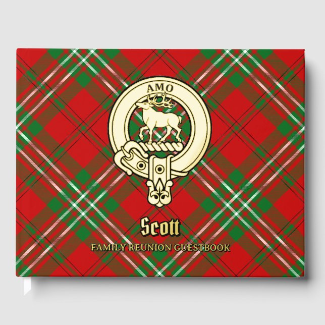 Scott Family Reunion Guest Book (Front)