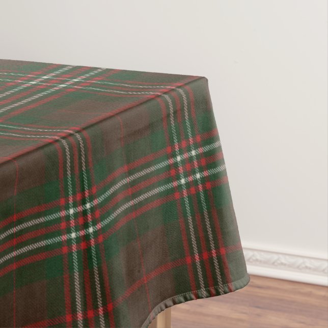 Scott Hunting Modern  Original Scottish Tartan  Tablecloth (In Situ)