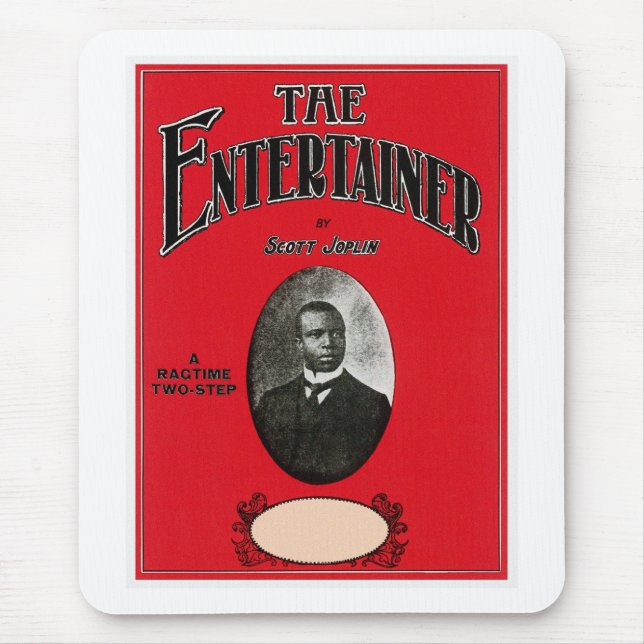 Scott Joplin Song Sheet Cover Mouse Mat (Front)