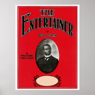Scott Joplin Song Sheet Cover Poster