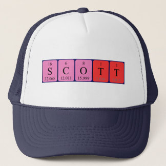 Scott periodic table name hat
