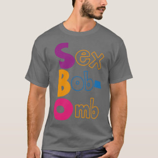 Scott Pilgrim VS the World Se Bob Omb Knives Chau T-Shirt