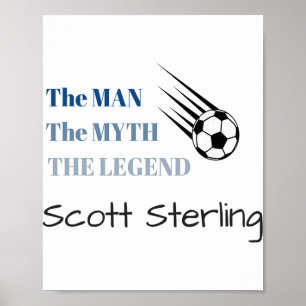 Scott Sterling T Shirt Studio C Soccer Goalie Fan Poster