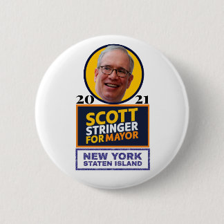 Scott Stringer NYC Mayor 6 Cm Round Badge