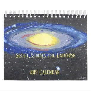 Scott Studies the Universe Calendar