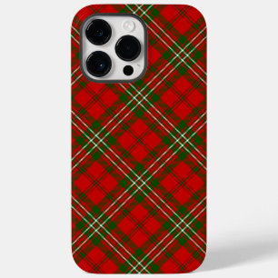 Scott tartan red green plaid Case-Mate iPhone 14 pro max case