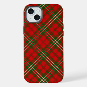 Scott tartan red green plaid iPhone 15 plus case