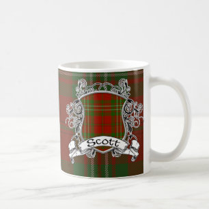 Scott Tartan Shield Coffee Mug