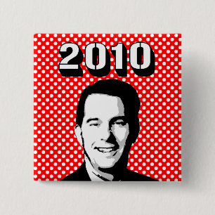 Scott Walker 2010 15 Cm Square Badge