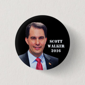 Scott Walker 2016 3 Cm Round Badge