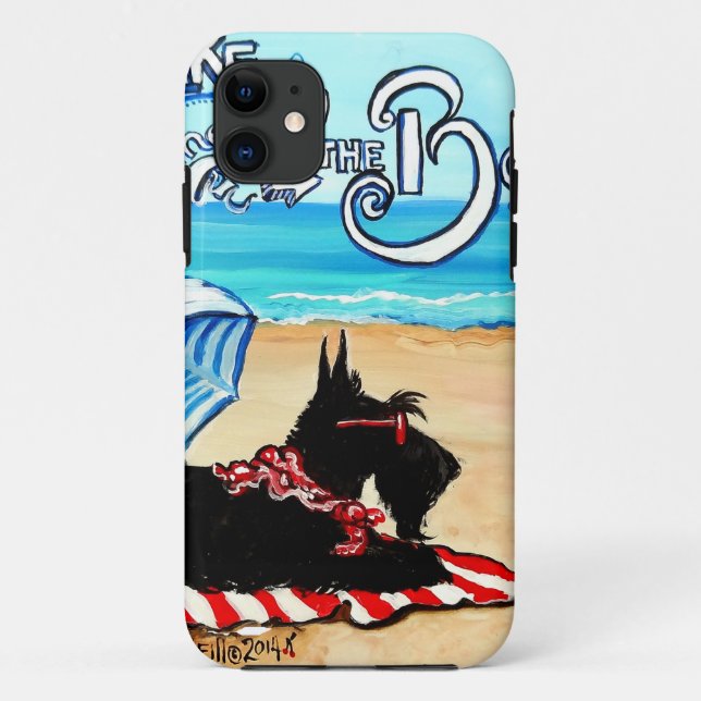 Scottie Beach Case-Mate iPhone Case (Back)