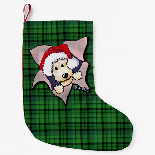Scottie BLAST Christmas Stocking (Front)