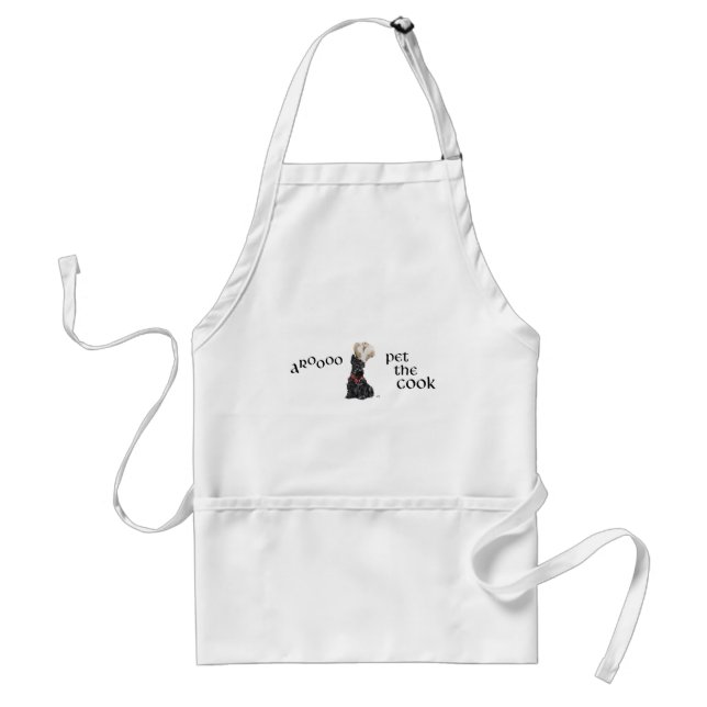 Scottie Chef Kiss the Cook Apron (Front)