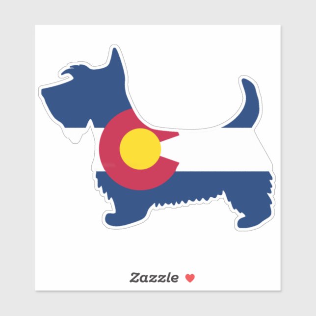 Scottie Colorado Flag (Sheet)
