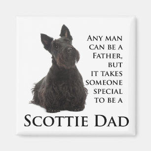 Scottie Dad Magnet