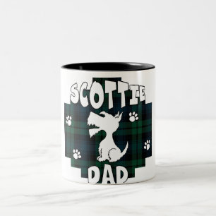 Scottie Dad Two-Tone Coffee Mug