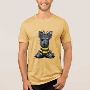 Scottie Dog Bee Tri-Blend Shirt