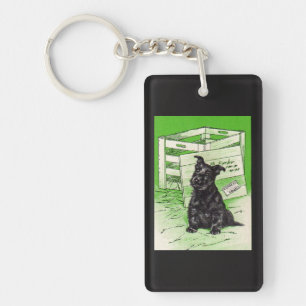 Scottie dog by special delivery key ring