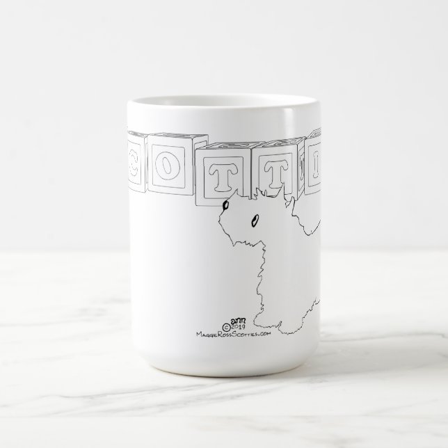 Scottie Dog Coffee Mug (Center)