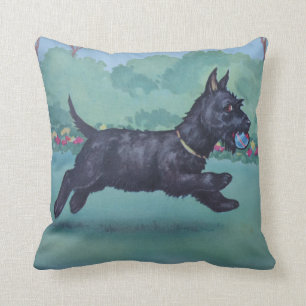 Scottie Dog Cushion