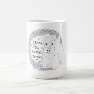 Scottie Dog Love Coffee Mug