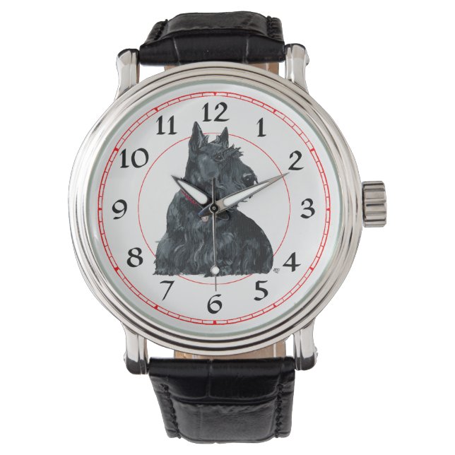 Scottie Dog Rocks Around Watch (Front)