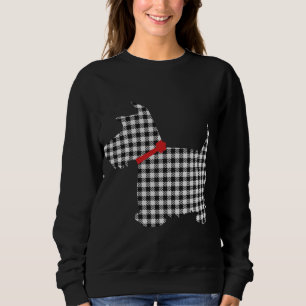 Scottie Dog Scottish Terrier Black White Buffalo P Sweatshirt