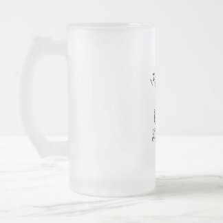 Scottie Dog Scottish Terrier Frosted Glass Beer Mug