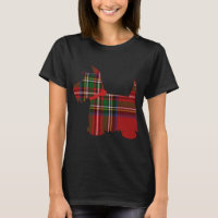 Scottie Dog Scottish Terrier Royal Stewart Tartan 