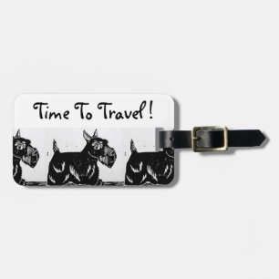 Scottie Dogs Luggage Tag