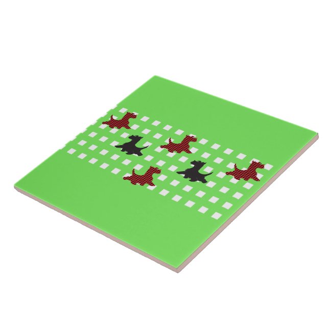 Scottie Dogs Tile (Side)