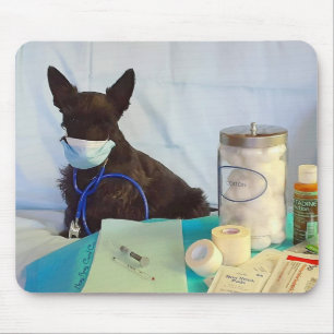 Scottie Dogtor Mouse Mat
