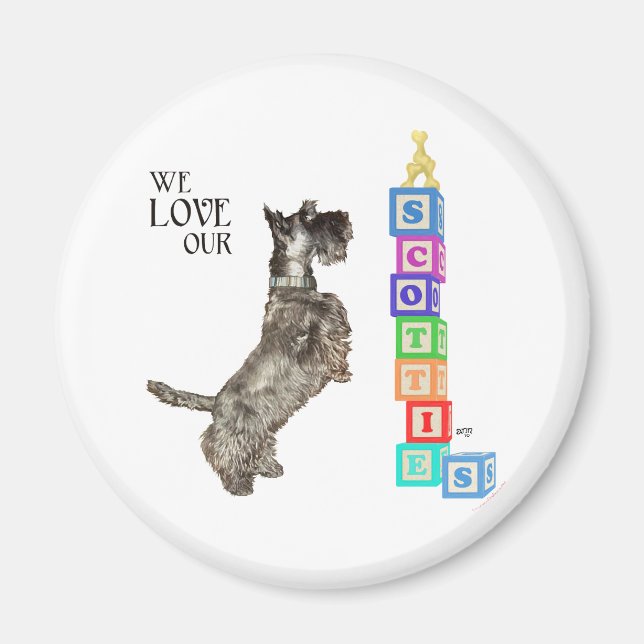Scottie Finds a Prize Magnet (Front)