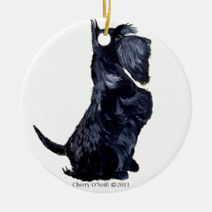 Scottie - Got Cookies? Ceramic Tree Decoration
