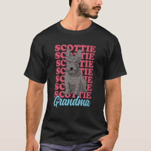 Scottie Grandma Dog Owner Scottish Terrier T-Shirt