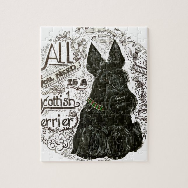 Scottie is All Jigsaw Puzzle (Vertical)