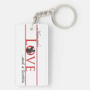 Scottie Love Keychain