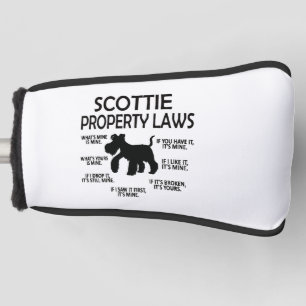 Scottie Lover Scottish Terrier Owner Scottie Mum Golf Head Cover