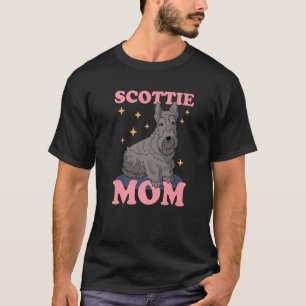 Scottie Mum Dog Owner Scottish Terrier 2 T-Shirt