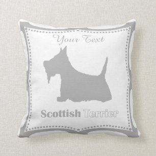 Scottie No. 15 Grey Cushion