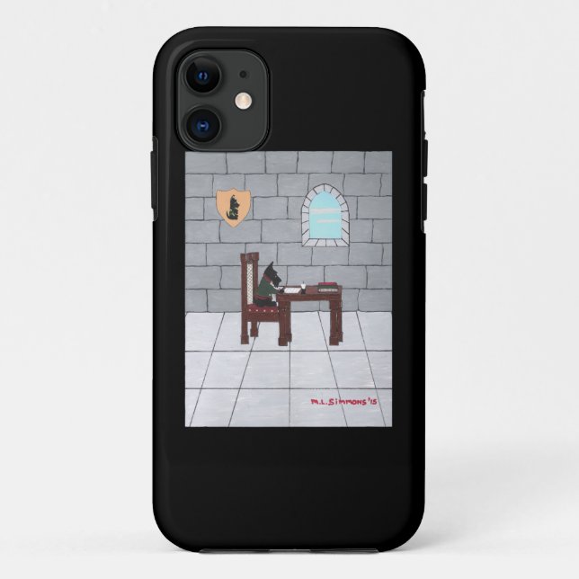 Scottie Poet Phone Case (Back)