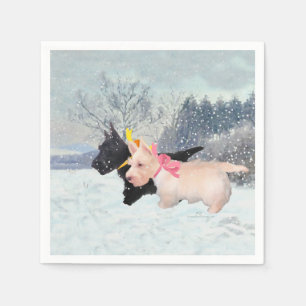 Scottie Pups Napkin