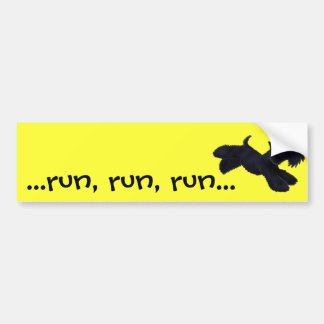 Scottie Run Bumper Sticker