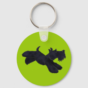 Scottie Run Keychain
