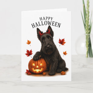 Scottie Scottish Devil Dog Card
