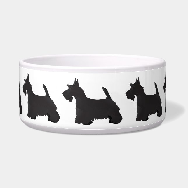 Scottie Scottish Terrier Basic Breed SIlhouette (Front)