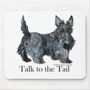 Scottie Talk to the Tail Mouse Mat
