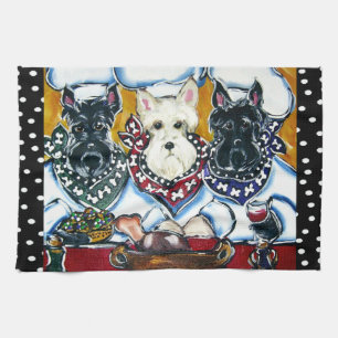 Scottie Tea Towels