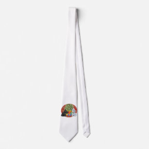 Scottie & Westie Christmas Tie